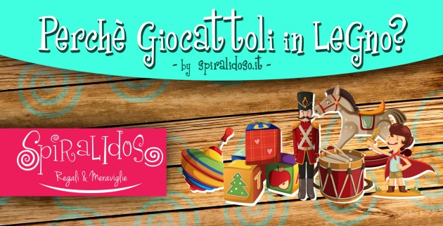 perchè giocattoli in legno?