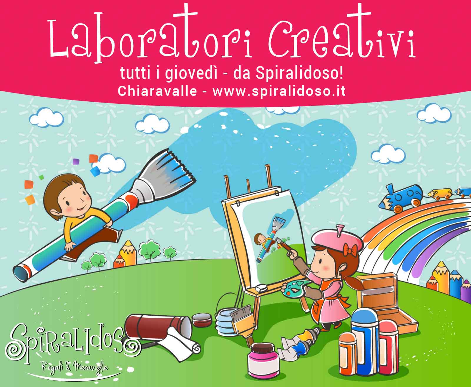 Laboratori Creativi per Bambini negozio giocattoli chiaravalle jesi ancona
