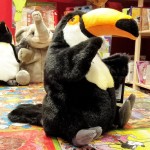 tucano peluche burattino national geographic