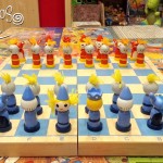 scacchiera in legno per bambini