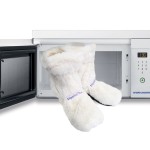 PANTOFOLE-BIANCHE riscaldabili ragazza donna