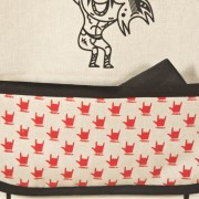 bavaglino per bambino rock con tasca made in italy (1)