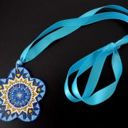 ciondolo chakra artigianale dipinto a mano (12)