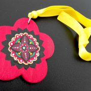 ciondolo chakra artigianale dipinto a mano (7)