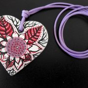 ciondolo chakra artigianale dipinto a mano (9)